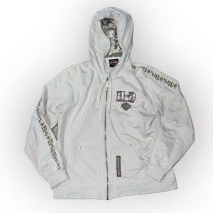 Harley Davidson Zip-Up Hoodie